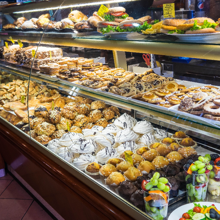 categorias de las ubicaciones pastelerias heladerias