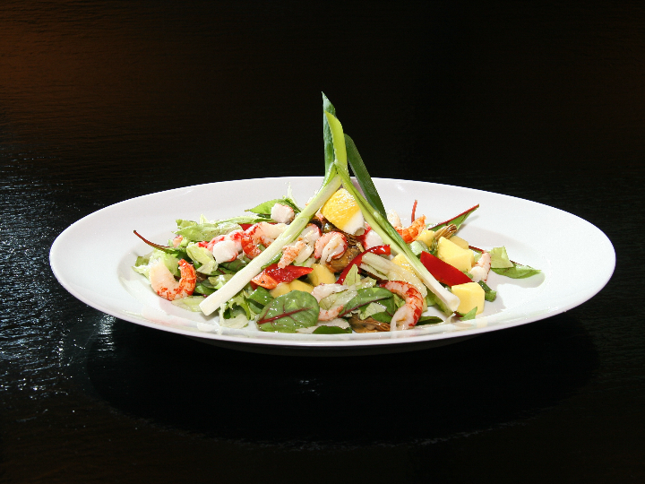 deliciosa receta ensalada de cangrejo y lechuga