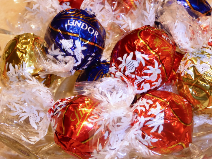 lindt lindor frambuesa y nata 500 g